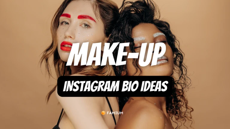 Instagram Bio Ideas for Make Up Artists